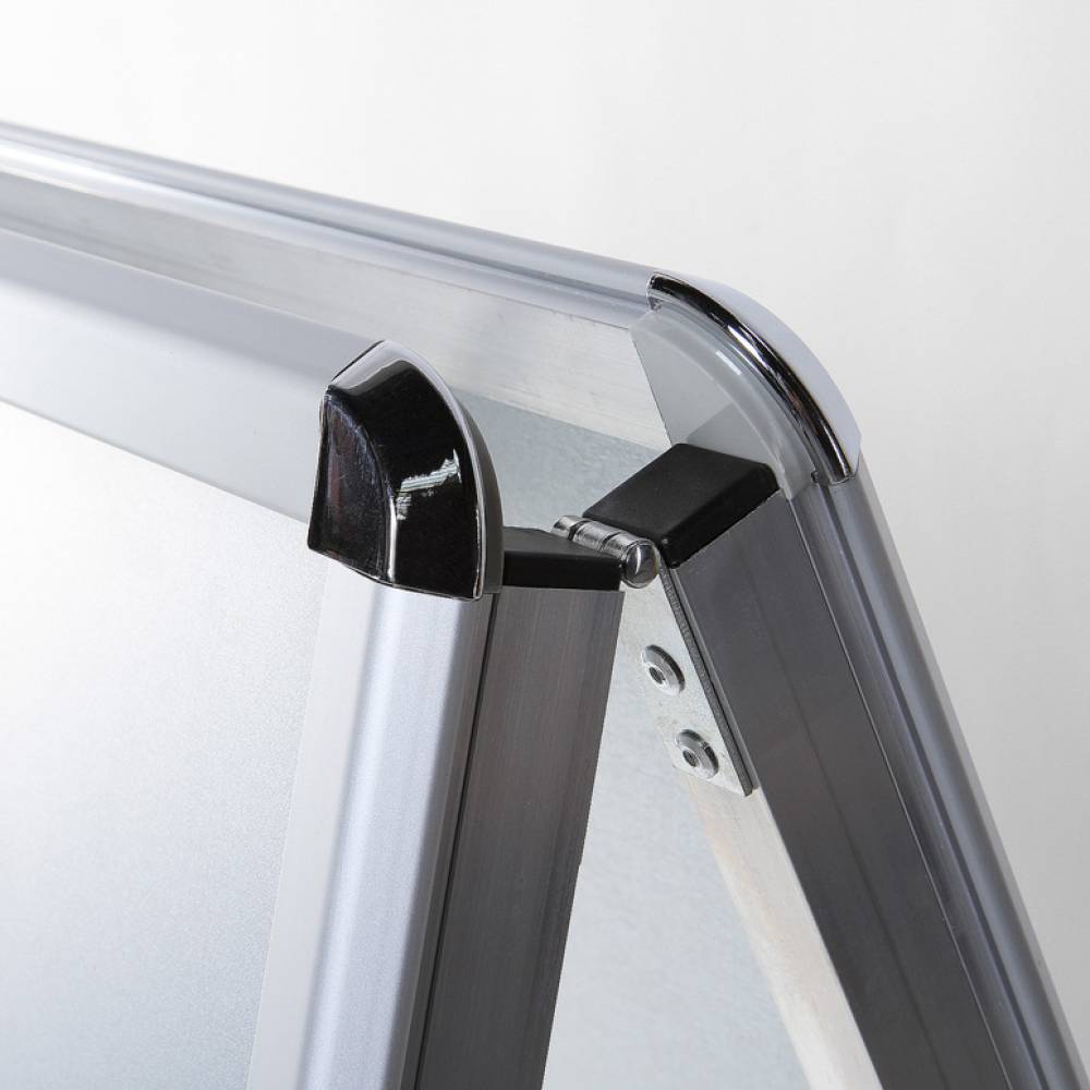 Kundenstopper Alu Classic, Silber, Outdoor - Kundenstopper - Speedjust Schweiz