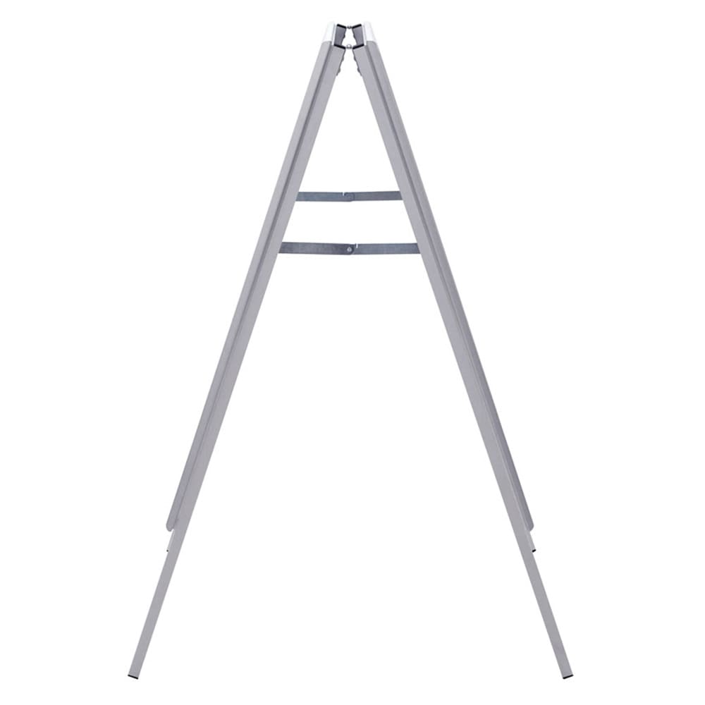 Kundenstopper Alu Classic Wasserfest, DIN A1, Silber, Outdoor - Kundenstopper - Speedjust Schweiz