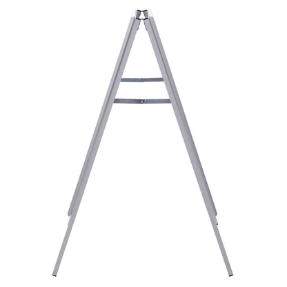 Kundenstopper Alu Classic Wasserfest, DIN A1, Silber, Outdoor - Kundenstopper - Speedjust Schweiz