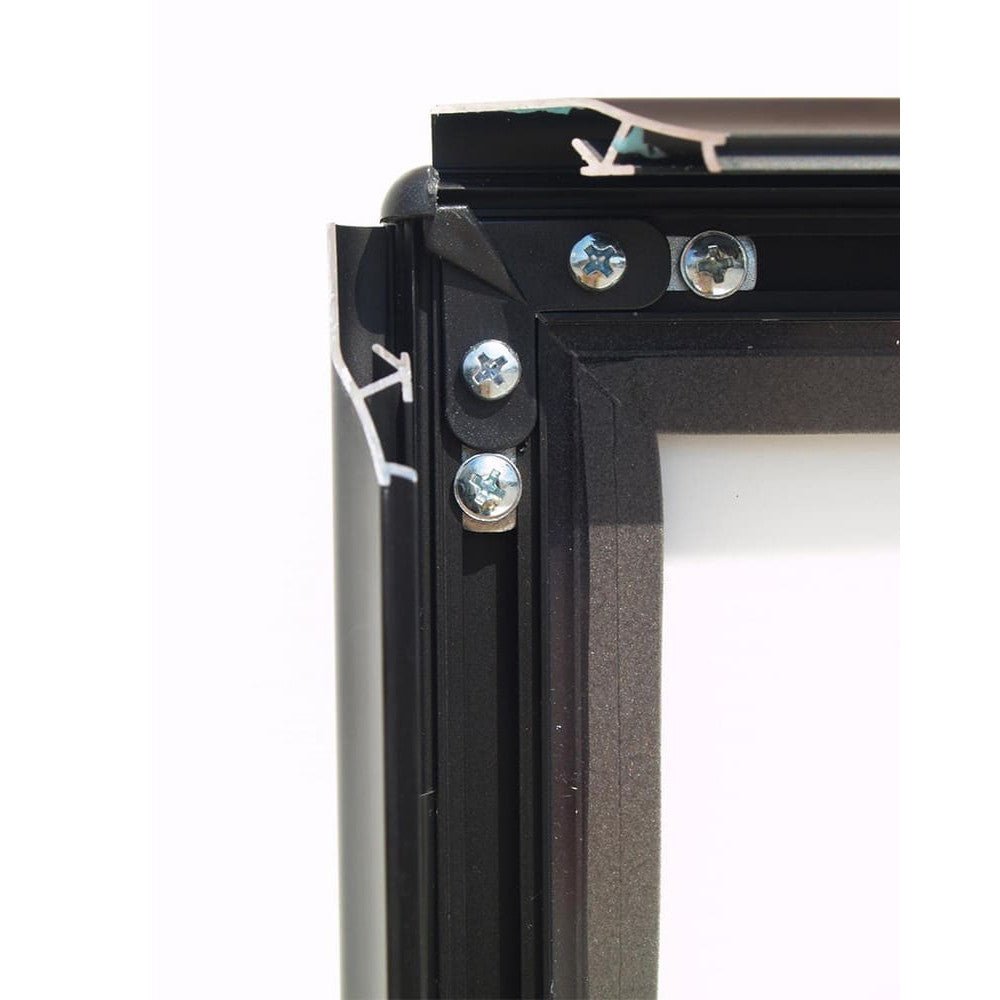 Kundenstopper Alu mit Wassertank, WindPro Basic, Schwarz, Outdoor - Kundenstopper - Speedjust Schweiz