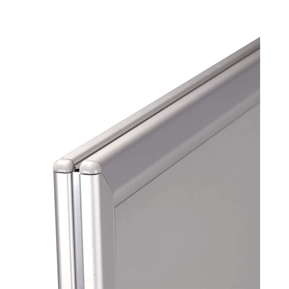 Kundenstopper Alu mit Wassertank, WindPro Basic, Silber, Outdoor - Kundenstopper - Speedjust Schweiz