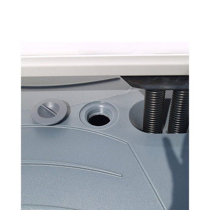 Kundenstopper Alu mit Wassertank, WindPro Basic, Silber, Outdoor - Kundenstopper - Speedjust Schweiz