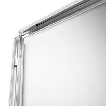Kundenstopper Alu, Windbreaker DIN A1, Silber, Outdoor - Kundenstopper - Speedjust Schweiz