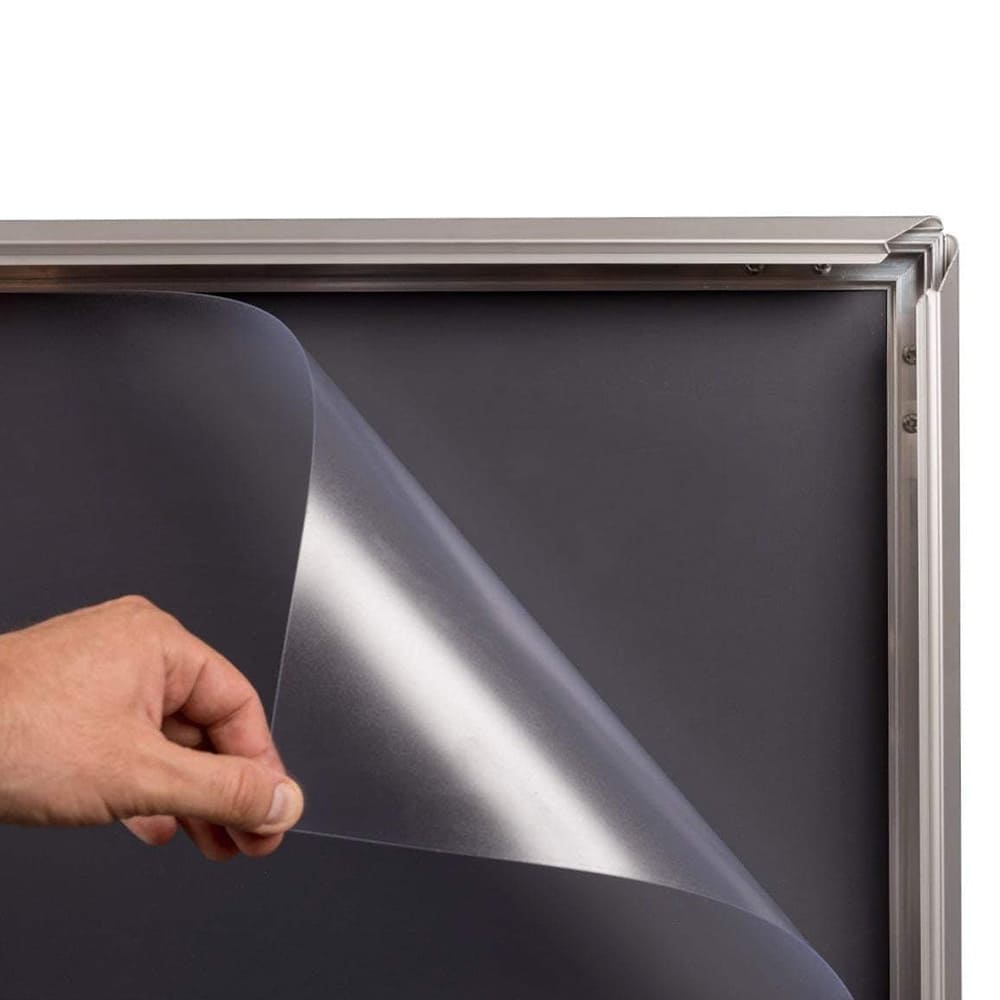Kundenstopper Alu, Windbreaker DIN A1, Silber, Outdoor - Kundenstopper - Speedjust Schweiz