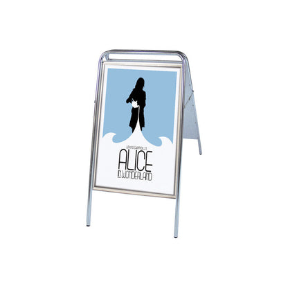 Kundenstopper Stahlrohr Classic, Outdoor
