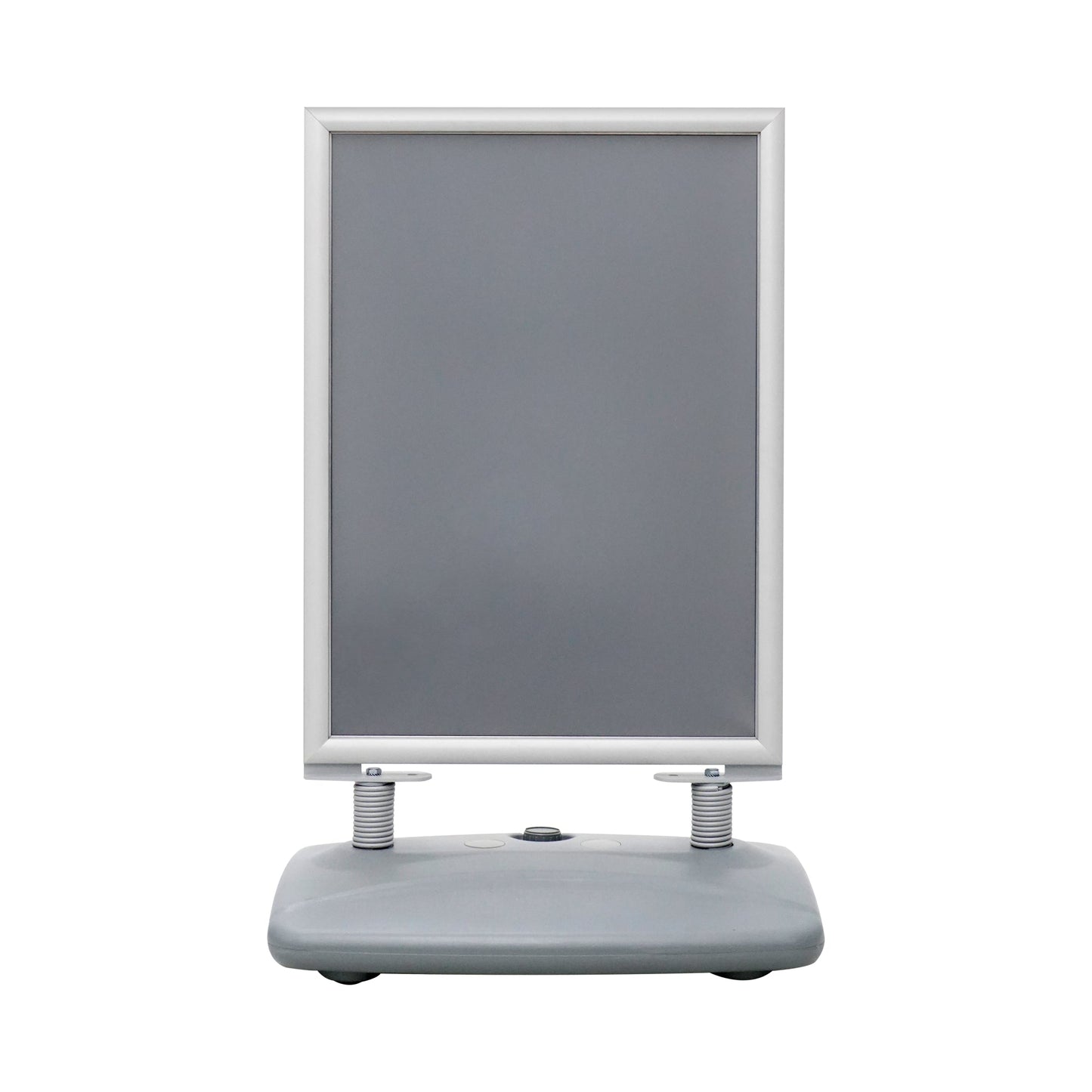 Kundenstopper Alu "Poster Swing" mit Wassertank, DIN A1, Silber, Outdoor
