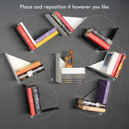 KalaMitica® Magnetische L-Ablage "Byblos", Weiss