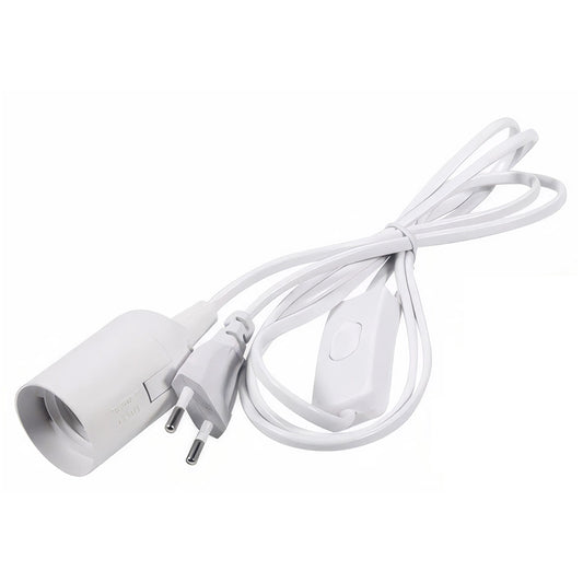 Leuchtengarnitur E27 mit Stecker und Schalter
