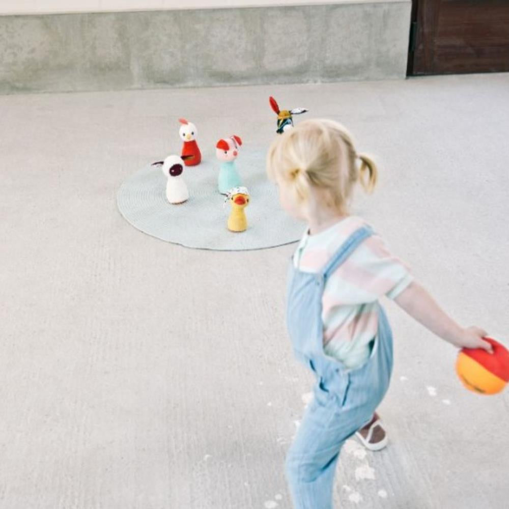 Kegelspiel Bauernhof