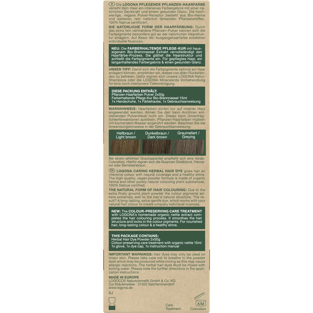 Pflanzenhaarfarbe Pulver