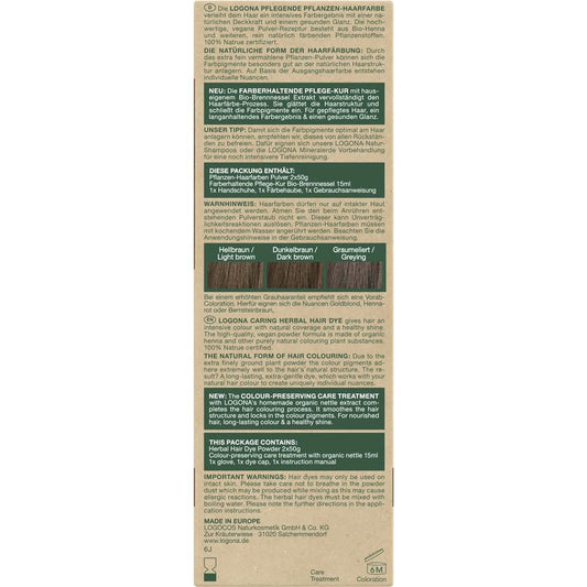 Pflanzenhaarfarbe Pulver - Schokobraun