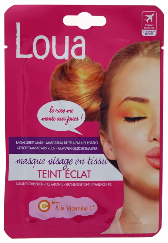 LOUA - Radiance Complexion Face Sheet Mask 23ml - Illuminate Your Skin! ✨💆‍♀️