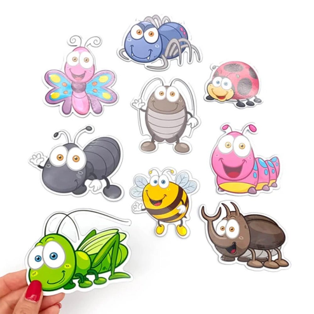 Magnet - Set Insekten – 9 kinderfreundliche Magnete für Spiel & Deko - Magnetische Produkte - Speedjust Schweiz