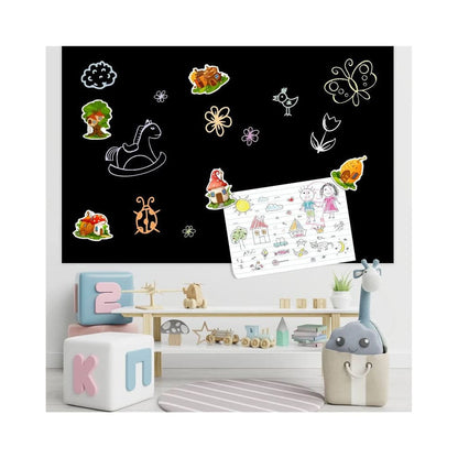 Magnetische Kreidetafelfolie nach Mass