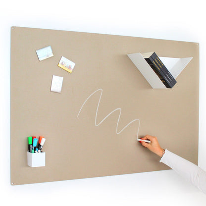 KalaMitica® Magnetische Kreidetafel ohne Rahmen, 114×74cm