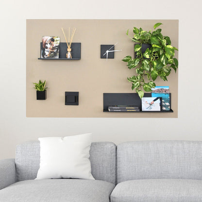 KalaMitica® Magnetische Kreidetafel ohne Rahmen, 114×74cm