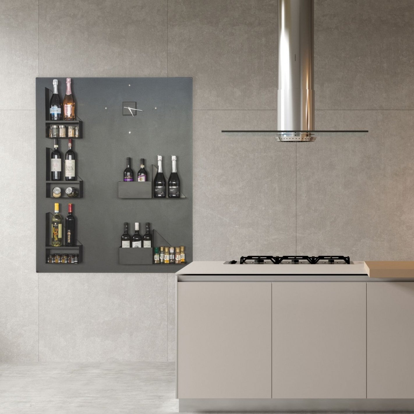 KalaMitica® Magnetische Kreidetafel ohne Rahmen, 114×74cm