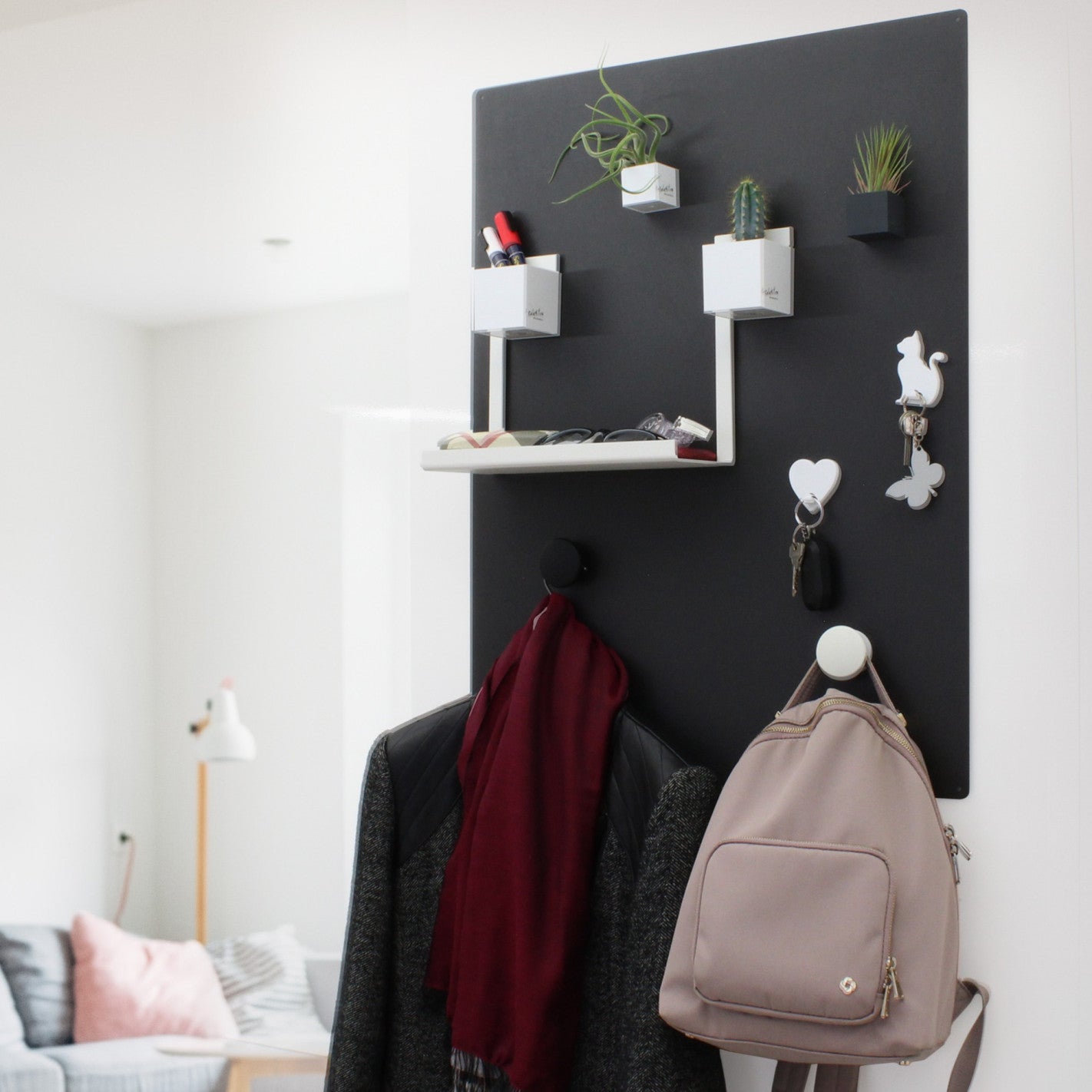 KalaMitica® Magnetische Kreidetafel ohne Rahmen, 114×74cm