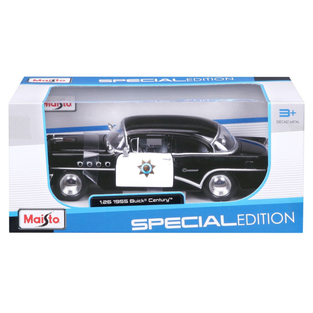 Buick Century 1955 1/24 schwarz