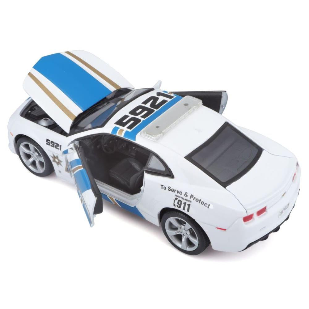 Chevrolet Camaro SS RS 2010 Police Weiss 1/24