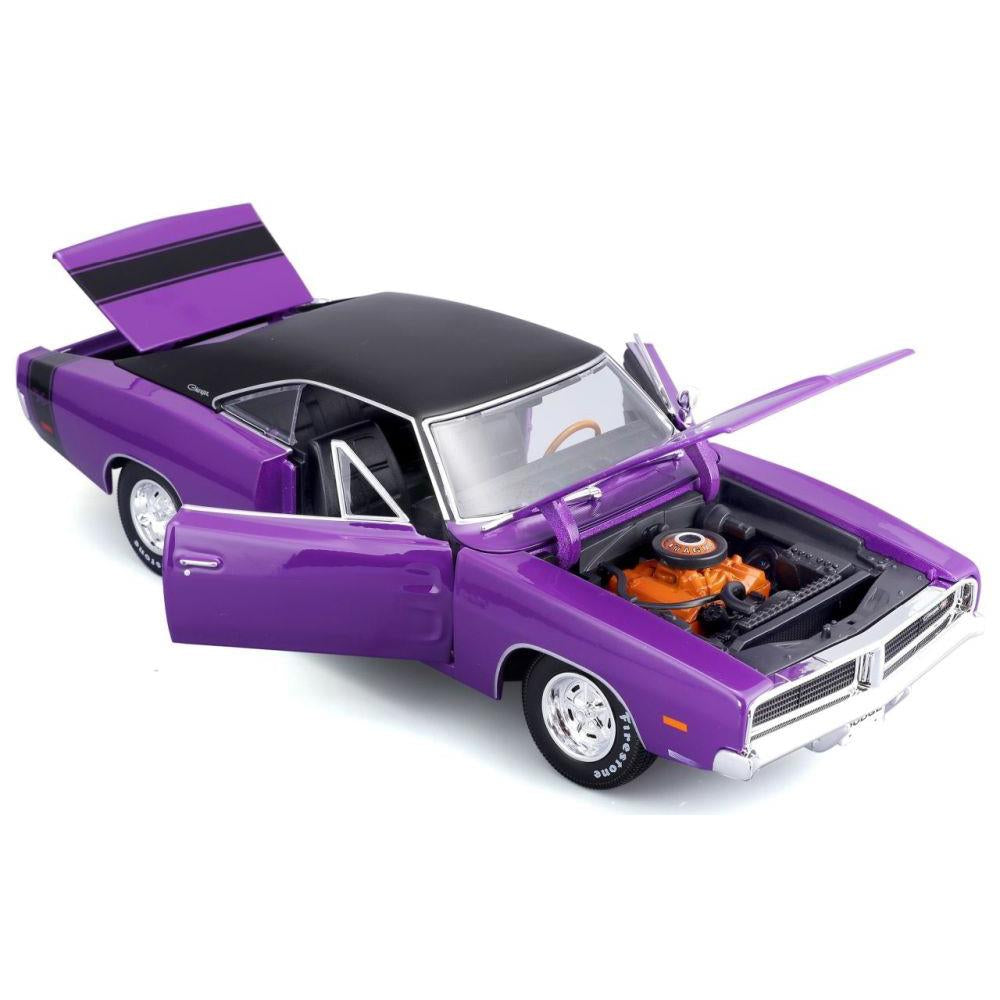 Dodge Charger R/T 1969 1/18 violett