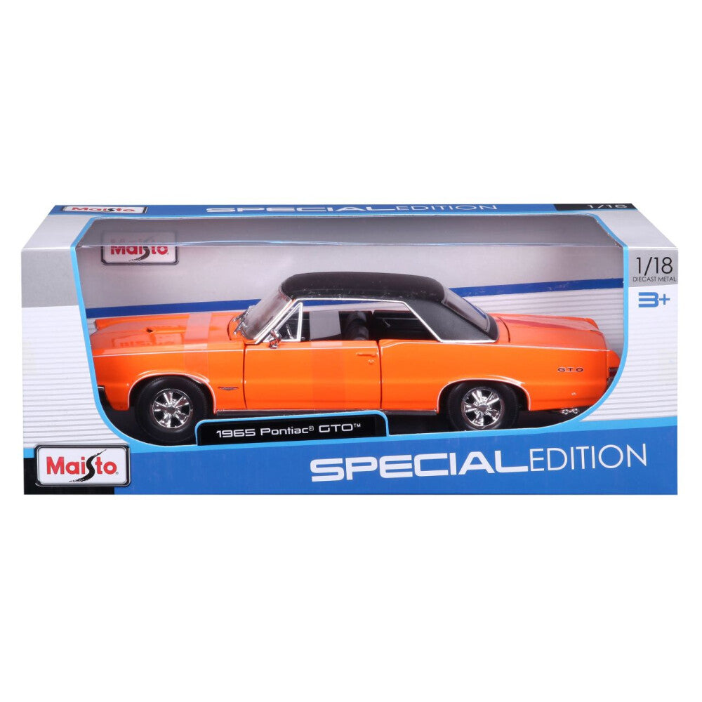 Pontiac GTO Hurst Edition 1965 orange 1/18