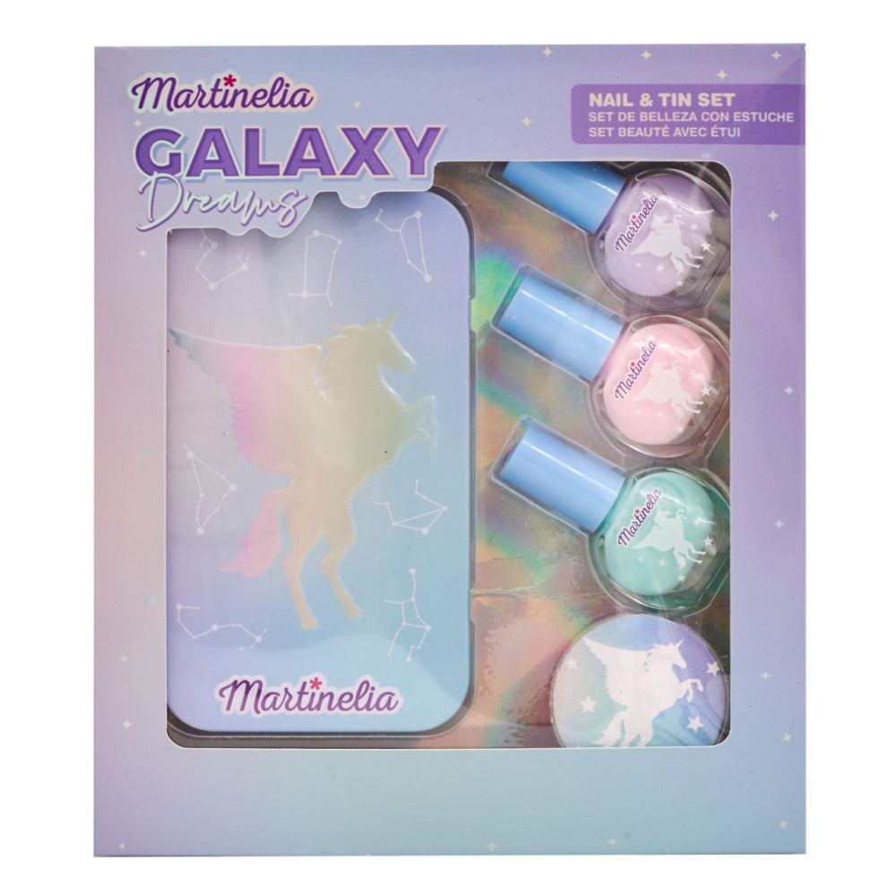 Galaxy Dreams Unicorn Nail & Tin Set