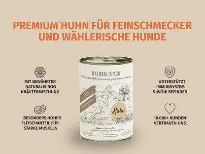 Huhn mit Amaranth und Naturkräuter