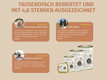 Wildschwein mit Karotte und Naturkräuter