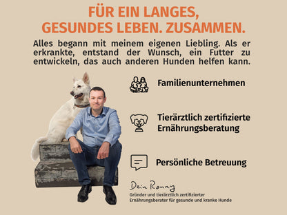 Wildschwein mit Karotte und Naturkräuter
