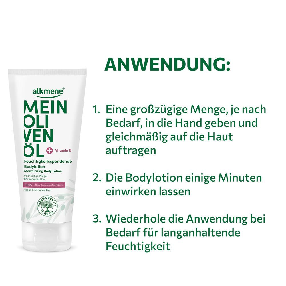 MEIN OLIVENÖL, Feuchtigkeitsspendende Bodylotion