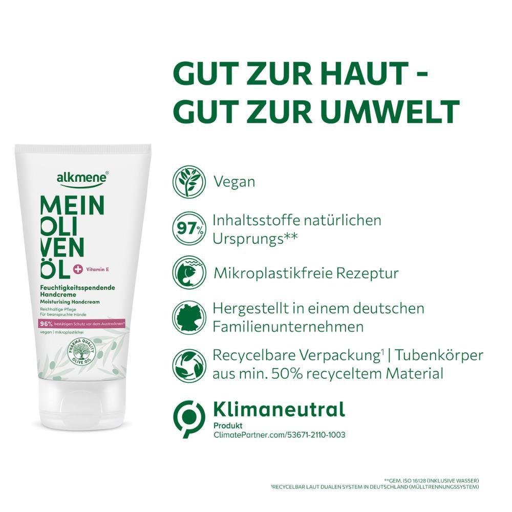MEIN OLIVENÖL, Feuchtigkeitsspendende Handcreme