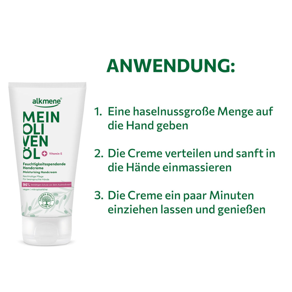 MEIN OLIVENÖL, Feuchtigkeitsspendende Handcreme