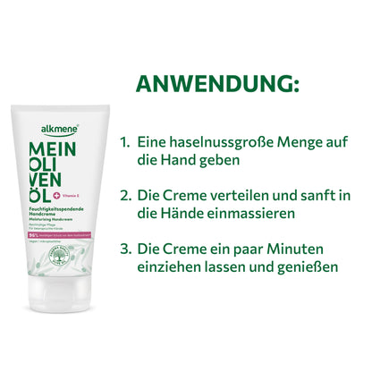 MEIN OLIVENÖL, Feuchtigkeitsspendende Handcreme