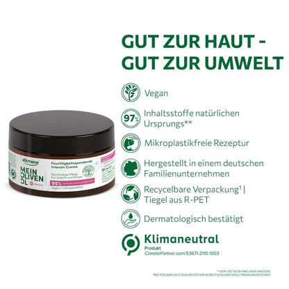 MEIN OLIVENÖL, Feuchtigkeitsspendende Intensiv Creme