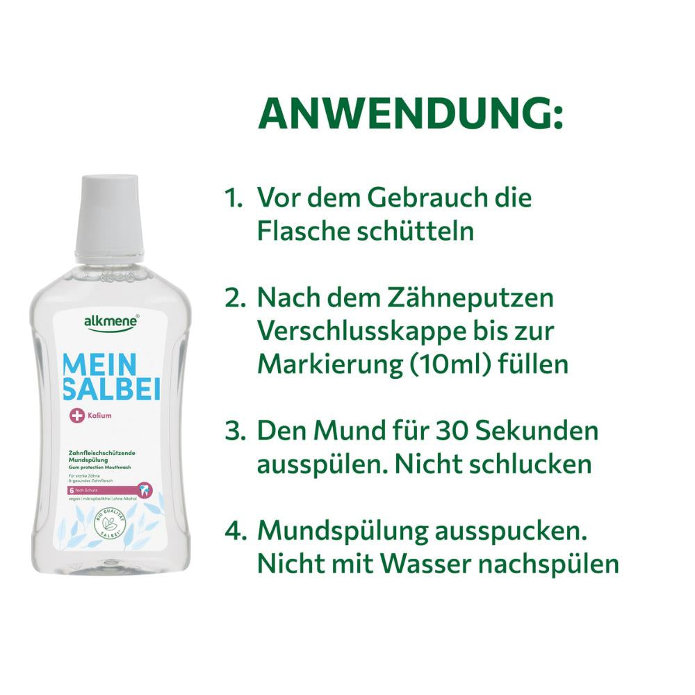 MEIN SALBEI, Zahnfleischschützende Mundspülung