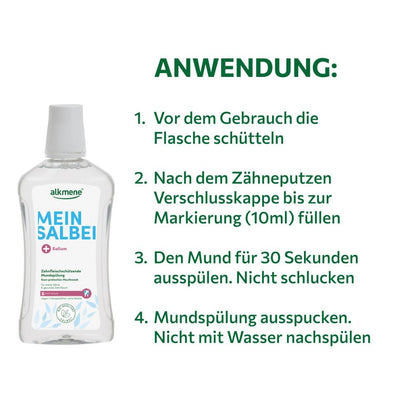 MEIN SALBEI, Zahnfleischschützende Mundspülung