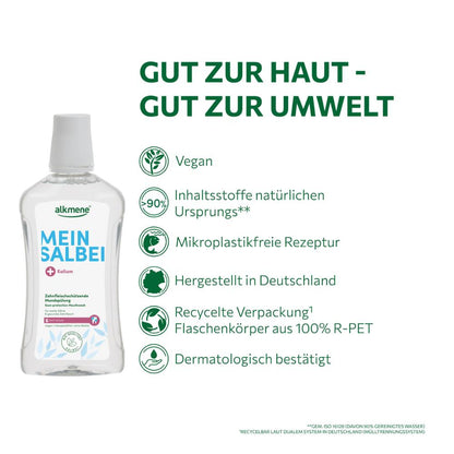 MEIN SALBEI, Zahnfleischschützende Mundspülung