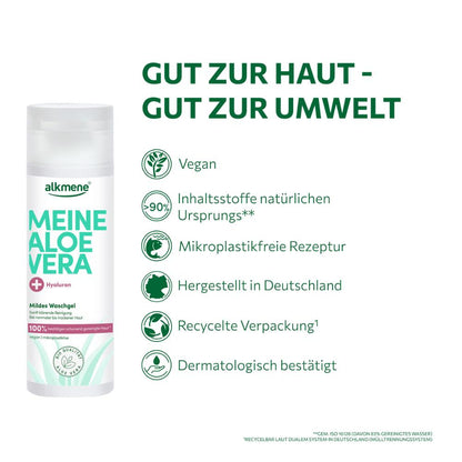 MEINE ALOE VERA, Mildes Waschgel