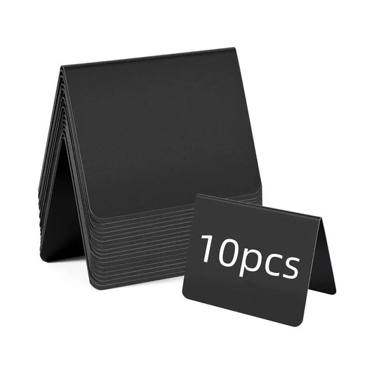 Mini Tischkreidetafel | A - Aufsteller, 10er Set - Tischaufsteller / Tags - Speedjust Schweiz