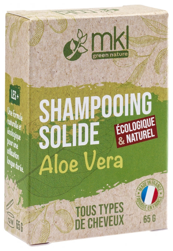 MKL GREEN NATURE - Aloe Vera Solid Shampoo for All Hair Types - Nourish Your Hair Naturally! 🌿✨