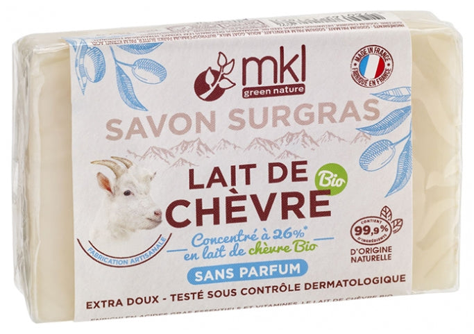 MKL GREEN NATURE - Organic Goat Milk Surgras Soap - Gentle & Nourishing for Sensitive Skin 🐐🌿✨