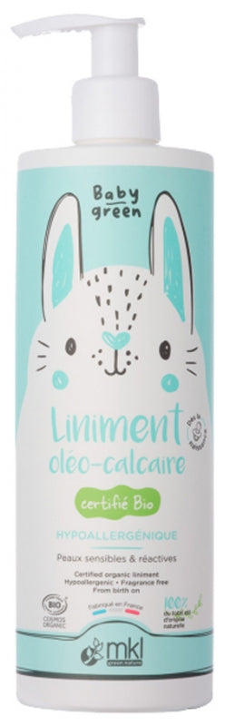 MKL GREEN NATURE - Baby Green Oleo-Limestone Liniment Organic 400ml - Gentle Care for Your Little One 🌱👶✨
