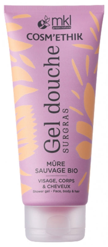 MKL GREEN NATURE - Surgras Shower Gel Wild Blackberry Organic 200ml - Refresh & Indulge with Nature! 🍇🛁✨