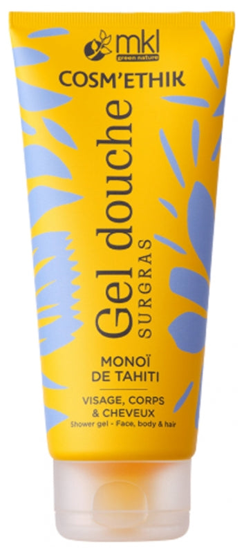 MKL GREEN NATURE - Cosm'Éthik Surgras Shower Gel Tahiti Monoï 200ml - Luxurious Hydration for Your Skin 🌺🛁✨