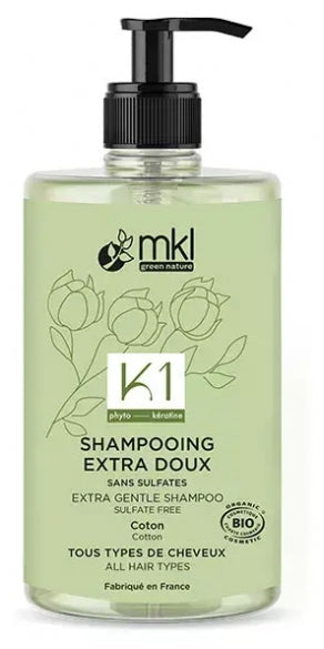 MKL GREEN NATURE - K1 Organic Extra Gentle Shampoo 750 ml - Gentle Care for Luxurious Hair! 🌿✨