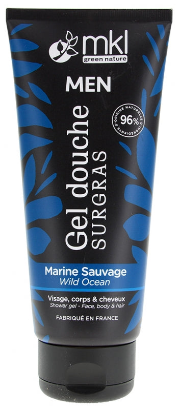 MKL GREEN NATURE - Marine Sauvage Men Shower Gel 200 ml - Refreshing Cleanliness for Active Lifestyles 🌊🚿