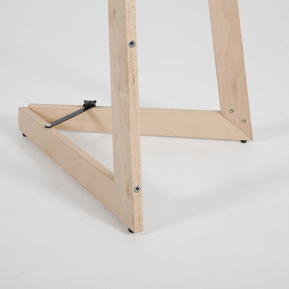 Mobile Staffelei Holz aus Buchenholz, 150cm, Natur - Staffelei - Speedjust Schweiz