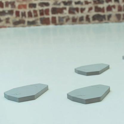 Stepping - Rocks, Cool Grey, 5 Teile