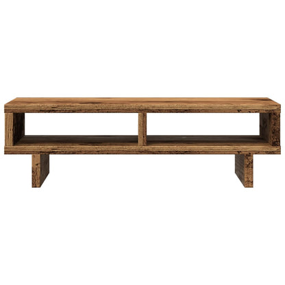 Monitorständer Altholz - Optik 50x27x15 cm Holzwerkstoff - Speedjust Schweiz